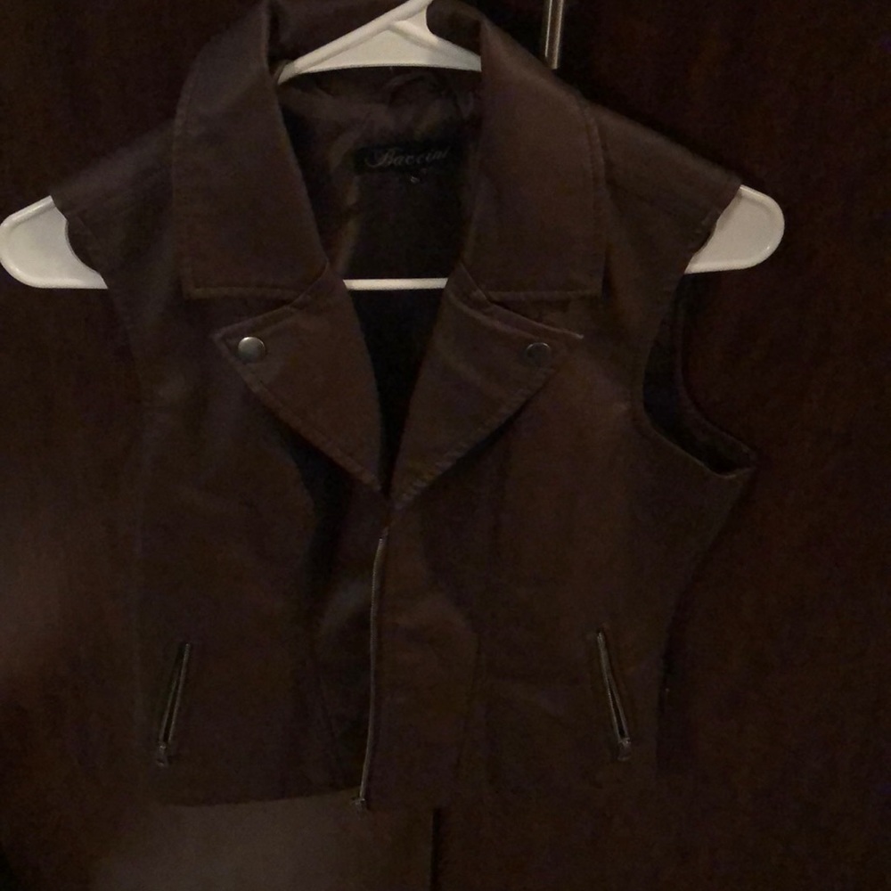Brown vest